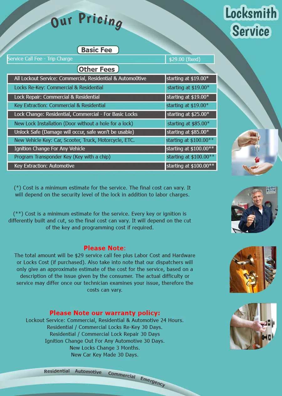 Father Son Locksmith Shop El Cajon, CA 619-213-1527